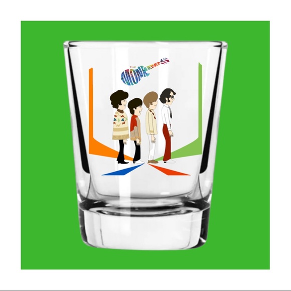 Set of 4 The Monkees Shot Glasses WITH MATCHING GIFT BOXES - Picture 5 of 5